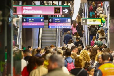 Metro de Mlaga bate rcord y duplica el nmero de viajeros en 2023 tras su llegada al centro