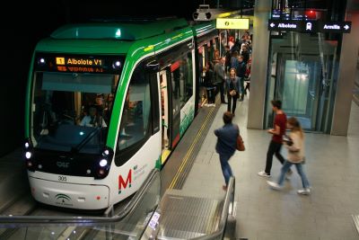 Metro de Granada supera los 14 millones de viajeros transportados en 2023