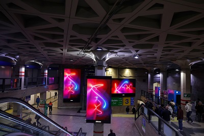 Metro de Madrid estrena nuevos soportes publicitarios digitalizados