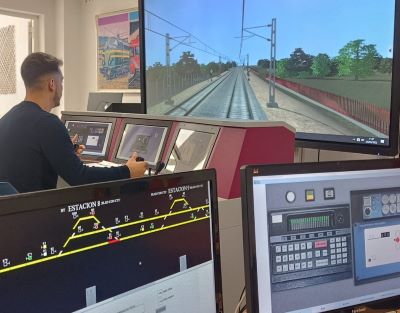 Railway driving and circulation simulators for train driver training and ERTMS / ETCS and ASFA DIGITAL simulators